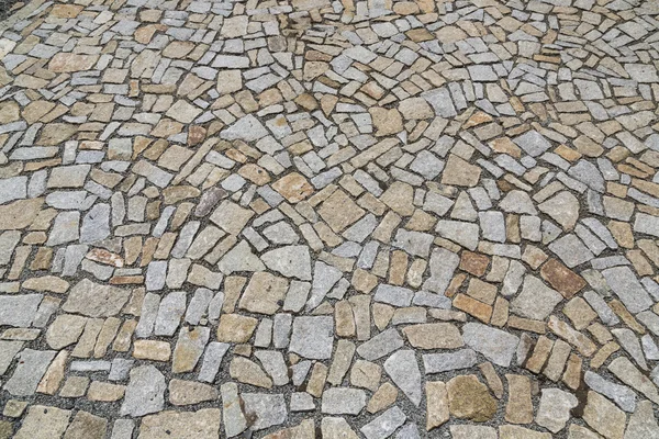 The stone pavement as the background texture. — Stock Photo, Image