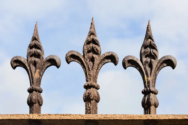 Wrought iron fence — Stock Photo, Image