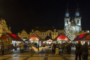 Eski Şehir Meydanı, Noel zamanı, prague, Çek Cumhuriyeti