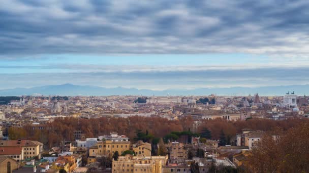 Cidade de Roma. Itálicos — Vídeo de Stock