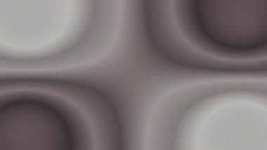 Yumuşak Hareketli Hipnotik Tek Renkli Dalga Halkaları Minimum Özmerkezli Soyut Arkaplan Oluşturuyor. Pürüzsüz Grey Gradients dalgalanması. 4K.