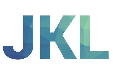 Poligonal degrade harfler