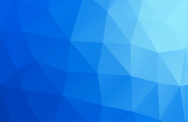 Poligonal tebrik kartı mockup