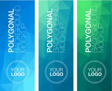 Dikey Köşeli afiş