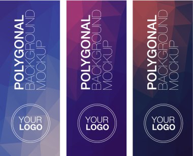 Dikey Köşeli afiş