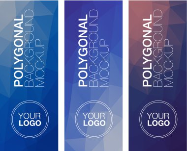 Dikey Köşeli afiş