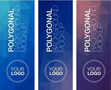 Dikey Köşeli afiş