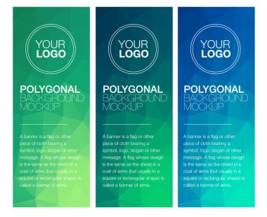 Dikey Köşeli afiş