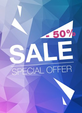 Sarı arka plan süper Satılık özel fırsat afiş