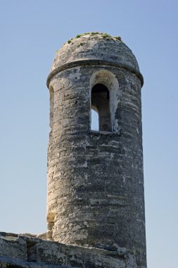 Fort tarihsel İspanya Kalesi, St Augustine, Florida