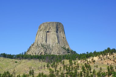 Doğa Devils Tower Wyoming manzara