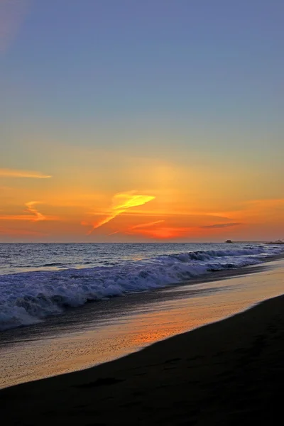 Beach pier sunset — Stock fotografie
