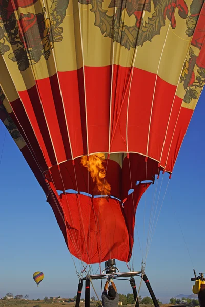 Heißluftballons beim Temecula Ballon- und Weinfest 2015 in Südkalifornien — Stockfoto