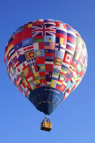 Hete lucht ballonnen in 2015 Temecula ballon en wijn Festival in Zuid-Californië — Stockfoto