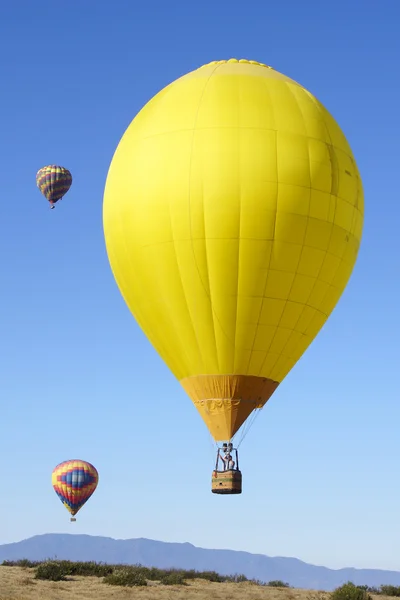 Heißluftballons beim Temecula Ballon- und Weinfest 2015 in Südkalifornien — Stockfoto