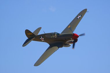 hava gösterisi vintage İkinci Dünya Savaşı uçakları ve jet uçağı 2015 air Show'da