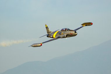 hava gösterisi vintage İkinci Dünya Savaşı uçakları ve jet uçağı 2015 air Show'da