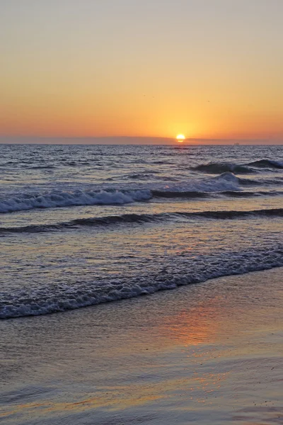Beach Sunset at California Coast