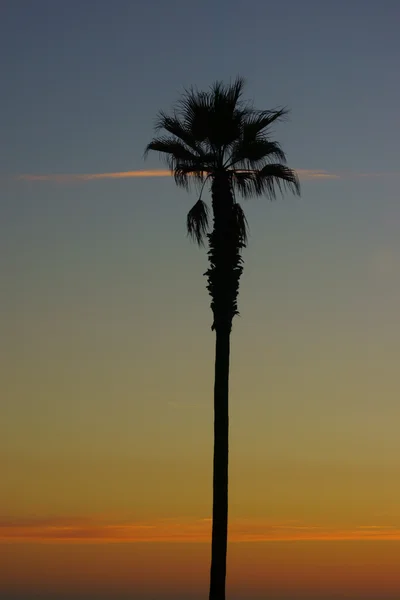 Beach Pier sur la côte californienne au crépuscule — Photo