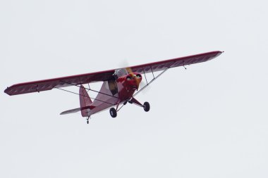 2016 kablo Air Show'da Los Angeles, Kaliforniya dışında uçan uçak vintage pervaneli taşıt uçaklar