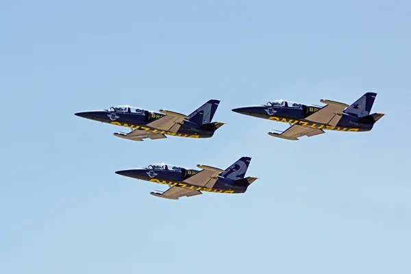 Jet aircraft perform at 2015 Miramar Air Show in San Diego, California — Stock Photo, Image