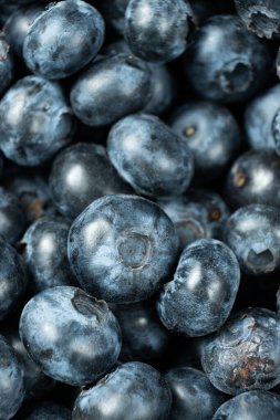 Organik Yabanmersini Macro Manzarası. Doğal Berry Arkaplanı