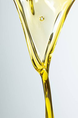 Zeytinyağının makro dokusu, Akış Dokusu Arkaplanı.