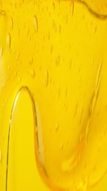 Makro Yavaş Hareket Arı Balı, Akış ve Doku.