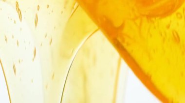 Makro Yavaş Hareket Arı Balı, Akış ve Doku