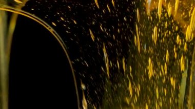 Makro Yavaş Hareket Arı Balı, Akış ve Doku.