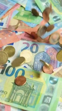 Euro Cent Bozuklukları Avro Banknotlarına Düşüyor Yavaş Hareket.