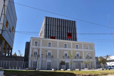 Guadalajara 'daki yaratıcı dijital şehirdeki Baeza evinin manzarası.