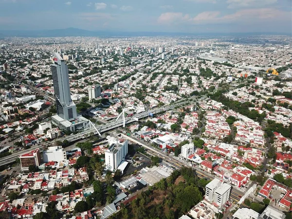 Vista aérea de Guadalajara, desde el barrio de Chapalita Imagen De Stock