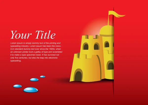 Kum kale afiş için mesaj