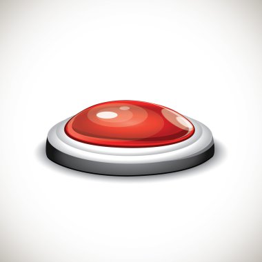 Web kırmızı düğme