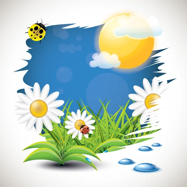 Şirin çiçekler kavramı