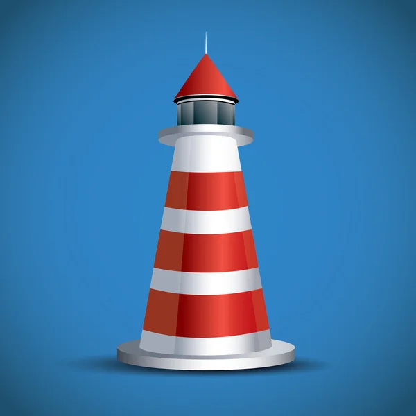 Mavi arka plan deniz feneri