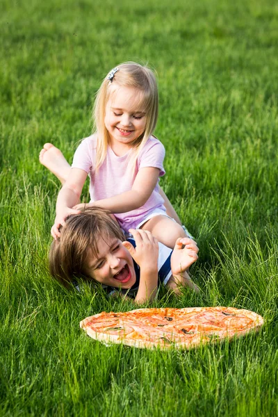 Positieve buitenshuis — Stockfoto