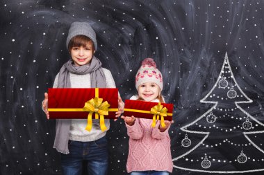 çocukların Noel hediyeleri
