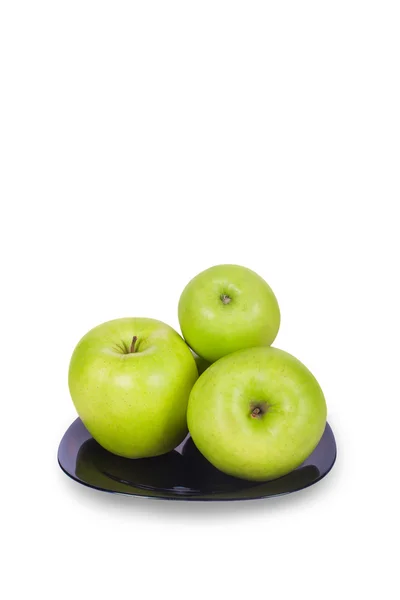 Apples on a plate — Stock Photo, Image