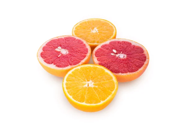 Four citrus — Stock Photo, Image