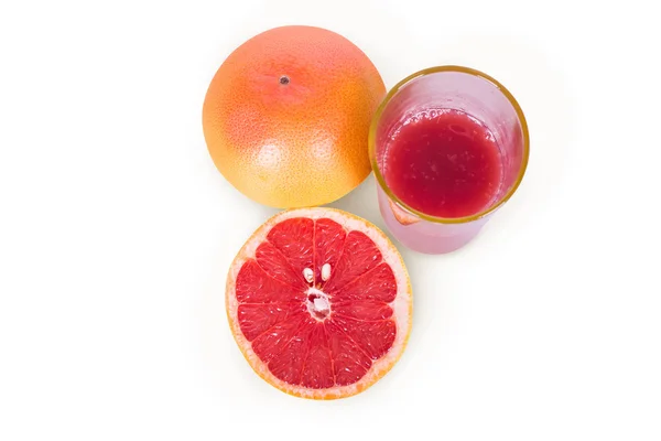 Grapefruit and fresh — Stock Photo, Image