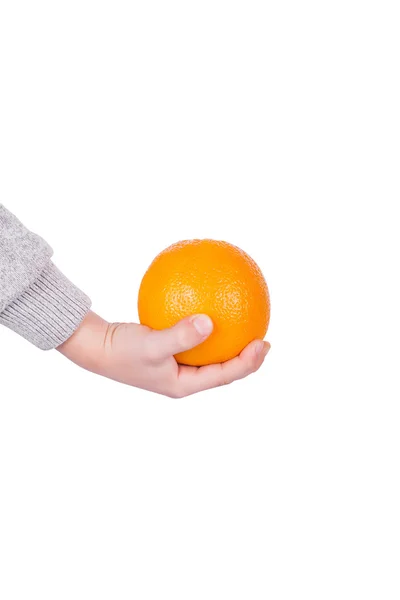 Оранжевый и ручной — стоковое фото