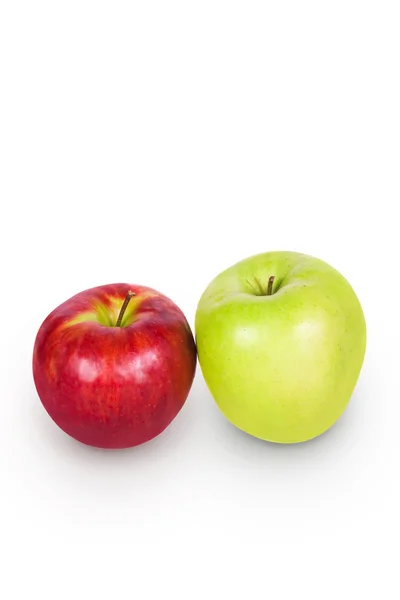 Red and green apple — Stock Photo, Image