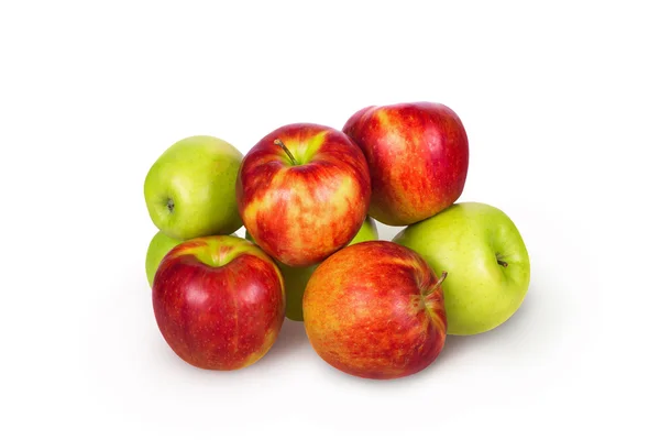 Набор яблок — стоковое фото