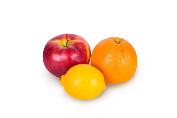 Три фрукта — стоковое фото