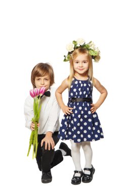 Onun için bir buket çocukla