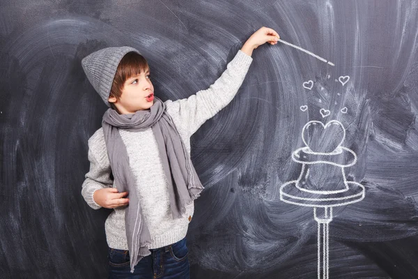 Little wizard — Stock Photo, Image