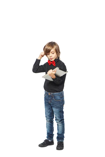 Boy businessman — Stock Photo, Image