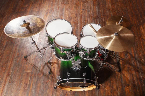 Drums on the floor — Stock Photo, Image